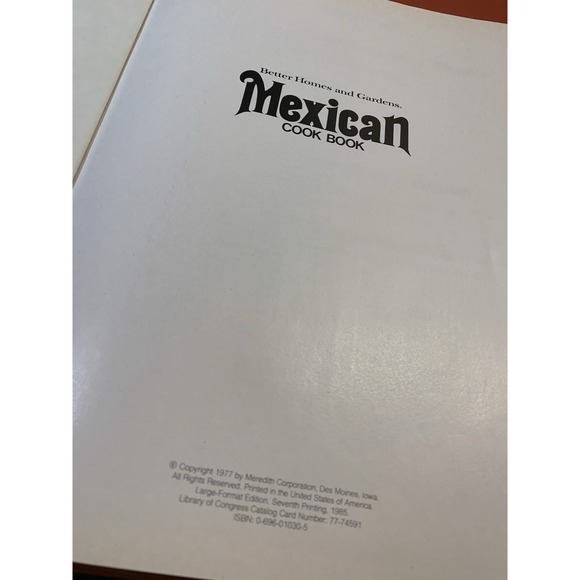 Vintage Better Homes & Gardens Cookbook Lot of 3 1970s Mexican Casserole Blender - Picture 7 of 8